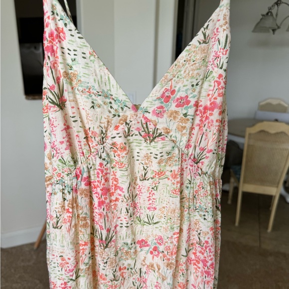 Beautiful watercolor pattered maxi dress. Size M. - Picture 7 of 7